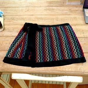 RAINBOW Skirt that folds and ties